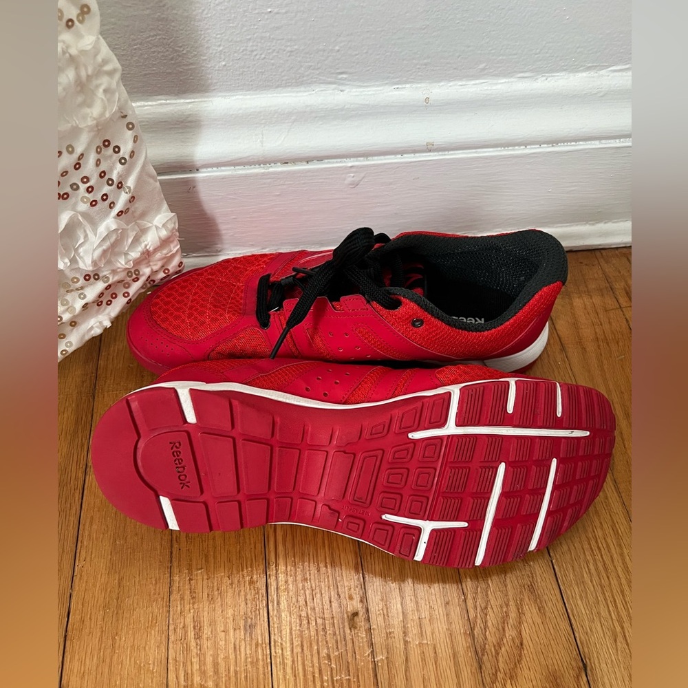 Men’s Reebok One Trainer 1.0 Red - Picture 4 of 5